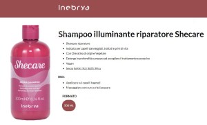 SHECARE SHAMPOO ILLUMINANTE RIPARATORE 300 ML